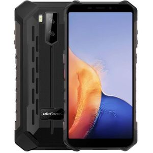 [HK Warehouse] Ulefone Armor X9 Rugged Phone  3GB+32GB  IP68/IP69K Waterproof Dustproof Shockproof  Dual Back Cameras  Face Unlock  5.5 inch Android 11 MT6762V/WD Helio A25 Octa Core up to 1.8GHz  5000mAh Battery  Network: 4G  OTG(Black)