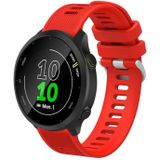 For Huawei Watch GT3 Pro 43mm 20mm Silicone Twill Watch Band(Red)