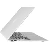 ENKAY for Macbook Air 11.6 inch (US Version) / A1370 / A1465 Hat-Prince 3 in 1 Frosted Hard Shell Plastic Protective Case with Keyboard Guard & Port Dust Plug(White)