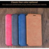 For Xiaomi RedMi 8A MOFI Crazy Horse Texture Horizontal Flip Protective Leather Case(Brown)