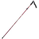 TANERDD TR-D0001 Trekking Poles Aluminum Alloy Folding Outdoor Handrails Trekking Walking Sticks(Long Model (Red))