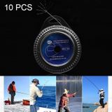 10 PCS 10 LBS 7 Strands Steel Braiding Fishing Line Sea Fishing Wire
