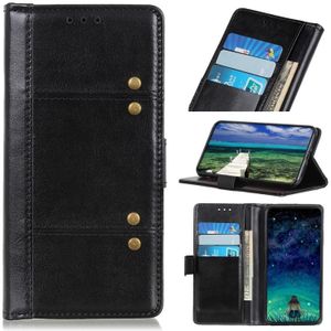 For Google Pixel 6 Pro Peas Crazy Horse Texture Horizontal Flip Leather Case with Holder & Card Slots & Wallet(Black)