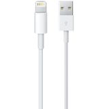 Silver Plating USB Sync Data / Charging Cable for iPhone 6 & 6 Plus  iPhone 5 & 5S & 5C  iPad Air  Length: 2m(White)