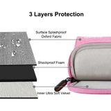 HAWEEL 9.7 inch Sleeve Case Zipper Briefcase Carrying Bag  For iPad 9.7 inch / iPad Pro 9.7 inch  Galaxy  Lenovo  Sony  Xiaomi  Huawei 9.7 inch Tablets(Pink)