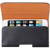 Crazy Horse Texture Vertical Flip Leather Case / Waist Bag with Back Splint for iPhone 4G