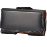 Crazy Horse Texture Vertical Flip Leather Case / Waist Bag with Back Splint for iPhone 4G