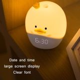 Cartoon Animal LED Smart Wekker Bedside Mini Slaaplamp (zoon Konijn)