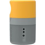 T400 3000 lumen LED-miniprojector Ondersteuning Wifi Schermspiegeling  Stekkertype: UK-stekker (grijs geel)