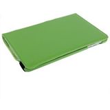 360 graden draaiend lederen hoesje met houder voor iPad mini 1 / 2 / 3 (groen)