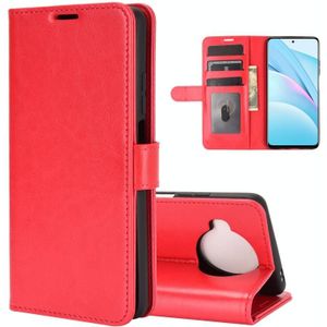 For Xiaomi Mi 10T Lite R64 Texture Single Horizontal Flip Protective Case with Holder & Card Slots & Wallet& Photo Frame(Red)