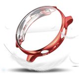 For Samsung Galaxy Watch Active 2 40mm ENKAY Hat-prince Full Coverage Electroplate TPU Case(Red)