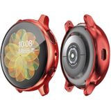 For Samsung Galaxy Watch Active 2 40mm ENKAY Hat-prince Full Coverage Electroplate TPU Case(Red)