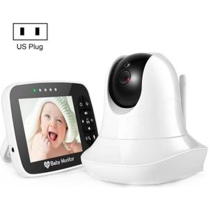 SM935 3 5-inch LCD-scherm Draadloze video-babyfoon Nachtzicht Tweeweg audio IP-camera (US-stekker)