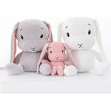 Blijf schattig konijn pluche speelgoed konijn Doll Baby Sleep speelgoed  hoogte: 70CM (wit)