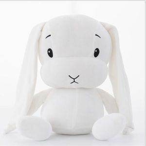 Blijf schattig konijn pluche speelgoed konijn Doll Baby Sleep speelgoed  hoogte: 70CM (wit)