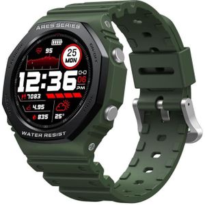 ZEBLAZE ARES 2 1.09 Inch Kleur Touchscreen 5ATM Waterdicht Smart Watch  Ondersteuning Slaap Monitoring / Hartslag Monitoring / Bloeddruk Monitoring / Multi-Sports-modus