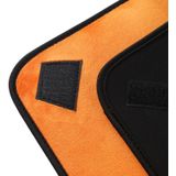 Hundred-folding Cloth Photography Camera SLR Liner Lens Bag Thickening Wrapped Cloth Plus Velvet  Size: 55x55cm (Orange)