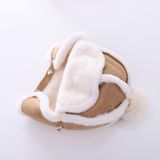 MZ9967 Children Hat Autumn and Winter Thickening Plus Velvet Warm and Windproof Flight Cap Ear Protection Cap  Size: One Size(Yellow)
