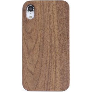 Shockproof TPU+ Wood Full Protective Case for iPhone XR