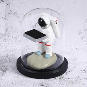 Watch Shelf Support Decorative Ornaments Watch Storage Box Display Stand  Item No.: Small Astronaut + Black Cover