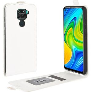For Xiaomi Redmi Note 9/10X 4G R64 Texture Single Vertical Flip Leather Protective Case with Card Slots & Photo Frame(White)