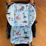 Baby Stroller Cotton Cushion Universal Shock-proof Thick Warm Infant Dining Chair Baby Cushion in Autumn and Winter(Gray Sheep)