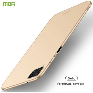 For Huawei Nova 6 SE MOFI Frosted PC Ultra-thin Hard Case(Gold)