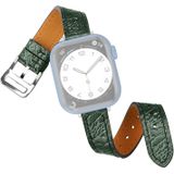 Draai gevlochten lederen horlogeband voor Apple Watch Series 7 45 mm / 6 & SE & 5 & 4 44mm / 3 & 2 & 1 42mm