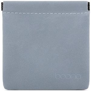 2 PCS Baona Earphone Data Cable Storage Bag Mini Portable U Disk Earphone Bag  Size:Small(Blue)