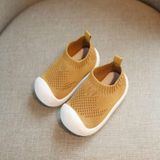 Baby peuter schoenen Mesh Schoenen Soft Bottom Non-slip  Maat:18 (Kaki)