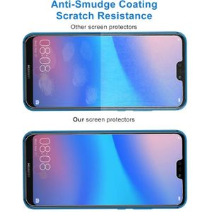 10 PCS for Huawei P20 Lite 0.26mm 9H Surface Hardness 2.5D Explosion-proof Tempered Glass Screen Film