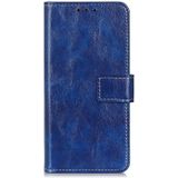 For Nokia 7.3 Retro Crazy Horse Texture Horizontal Flip Leather Case with Holder & Card Slots & Photo Frame & Wallet(Blue)