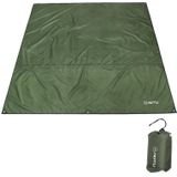 AOTU AT6220 Oxford Doek Outdoor Camping Picknick Strandmat  Afmeting: 240 x 220cm (Legergroen)