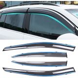 4 PCS Window Sunny Rain Visors Awnings Sunny Rain Guard for Honda CITY 2009-2014 Version