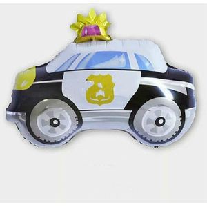 Baby verjaardag partij set kinderen speelgoed auto aluminium ballon  stijl: politie auto