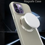 Voor iPhone 11 Pro Max CD-patroon Magsafe pc-telefoonhoes