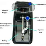 Elektrisch gemakkelijk automatische sigaret rollende machine tabak injector Maker roller U.S. plug (blauw)