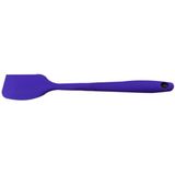 2 PCS Kitchen Silicone Cream Cake Spatula Mixing Scraper Brush Butter Mixer Brushes Baking Tool Kitchenware(Purple)
