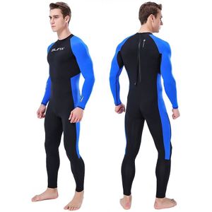 SLINX 1707 Lycra Quick-drying Long-sleeved Sunscreen Full Body Diving Wetsuit for Men  Size: L