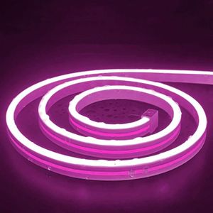 2m 5V LED-lichtstrip USB flexibele neon siliconen zachte strips set (kleur willekeurig)