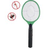 Hand Racket Mosquito Swatter Insect Home Garden Pest Bug Fly Mosquito Zapper Swatter Killer Electric Fly Swatter(Red)