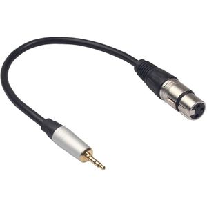 TC210KF183 3.5mm Male to XLR Female Audio Cable  Length: 0.3m