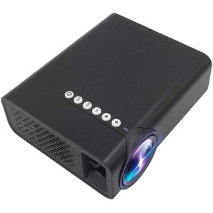 YG520 800x480 1800LM Mini LED Projector Home Theater  Support HDMI & AV & SD & USB & VGA  Mobile Phone Version (Black)