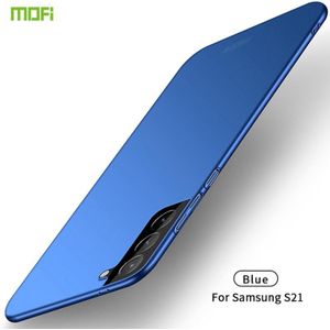 For Samsung Galaxy S21 5G MOFI Frosted PC Ultra-thin Hard Case(Blue)