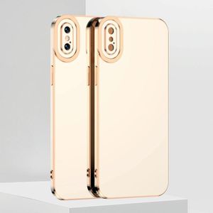 6D Geklakte TPU-telefooncase voor iPhone XS MAX