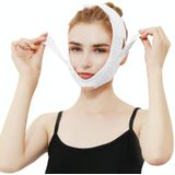 V Face Sleep Bandage Facial Firming Lifting Mask(073 White )