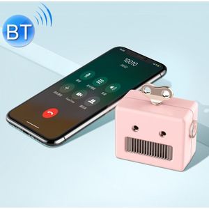 3life-307 3W 5V Mini Robot Retro Wireless Bluetooth Speaker (Pink)