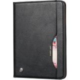 Knead Skin Texture Horizontal Flip Leather Case for iPad Mini 2019  with Photo Frame & Holder & Card Slots & Wallet & Pen Slot (Black)