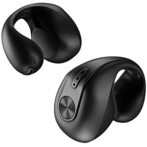 Dual Ear Beengeleiding Draadloze Bluetooth-koptelefoon Oorclip Draag Mini Sport